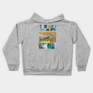 Greetings from Honolulu in Hawaii Vintage style retro souvenir Kids Hoodie